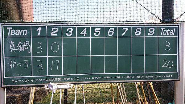 2023年4月1日阿見町はばたけ大会第2試合