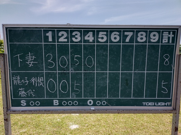 2025年6月7日学童ジュニア大会1日目第1試合